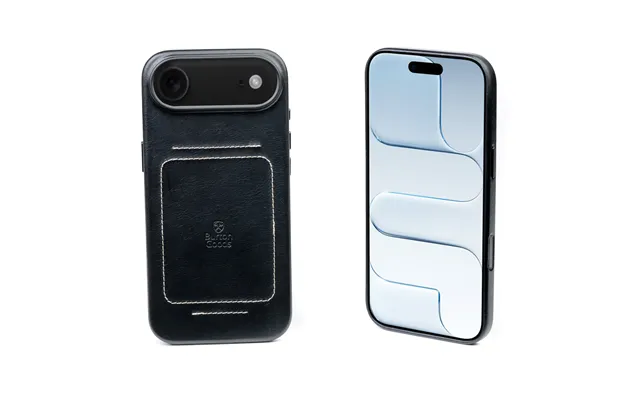 Heritage Leather Case For Iphone 17 Air - Onyx Black product image