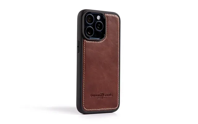 Leather Case For Iphone 16 Pro - Mahogany