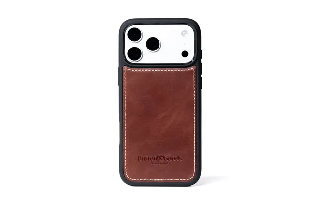Leather Case For Iphone 17 Pro Max - Mahogany