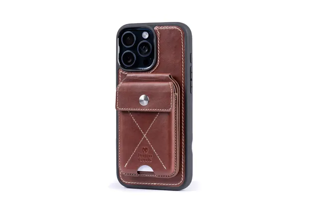 Leather Iphone 16 Pro Value Bundle - Mahogany Mahogany