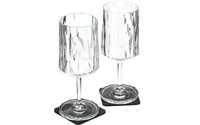 Silwy Luxury Plastic Wine Glasses - Set Of 2