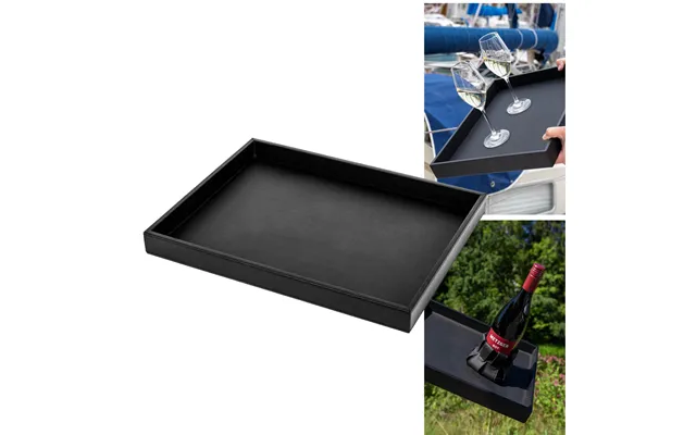 Silwy Tray For Magnetic Glasses - Leather Look Black