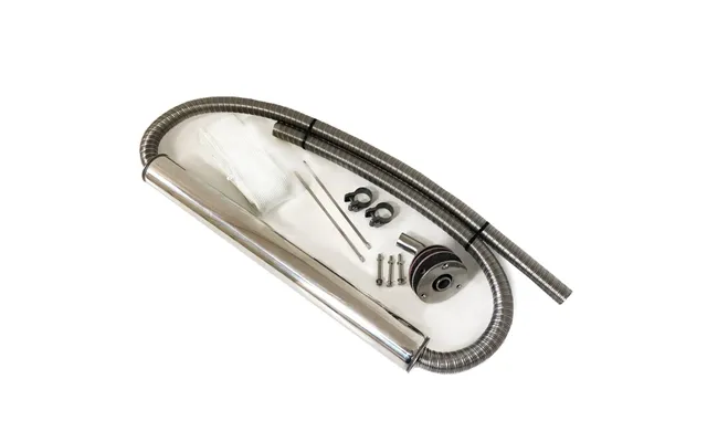 Webasto And Eberspacher 24mm Marine Exhaust Silencer And Hull Fitting Kit