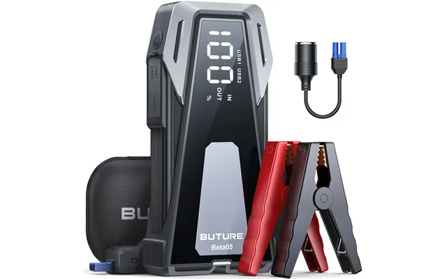 Buture Beta05 Car Jump Starter 4000a Ec5 Adapter Included - Power More Devices