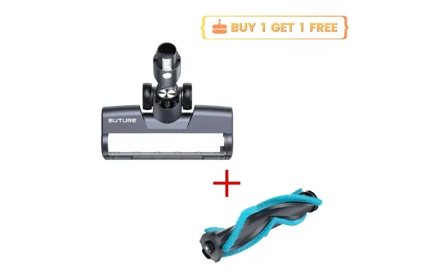 Buture Floor Brush For Vc60 Vacuum - 1 Floor Brush 1 Roller Brush