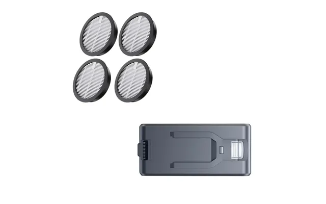 Buture Hepa Filter For Vc60 Vacuum - 1 Battery 4 Hepa Filters