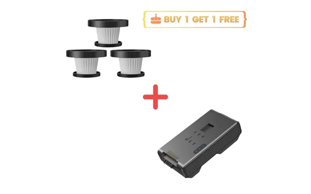 Buture Replacement Battery For Jr400 Vacuum - 1 Battery 3 Hepa Filters