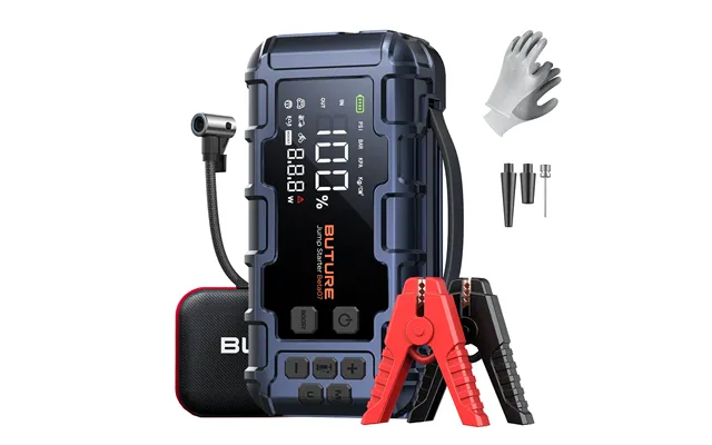 Top-rated Buture Beta07 Car Jump Starter 6000a 160psi Smart Inflating - Pd45w Fast Charge