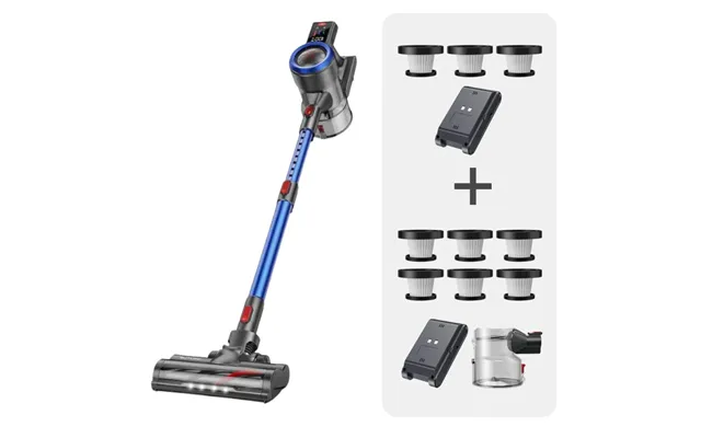 Vacuum Bundle Buture Jr700 Blue Vacuum 2 Batteries 9 Hepa Filters - Jr700 Blue 2 Batteries 9 Hepa Filters 1 Dust Cup