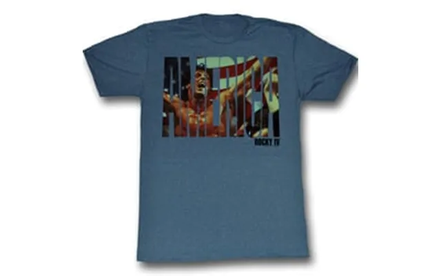 Rocky Shirt America Slate Blue Tee T-shirt