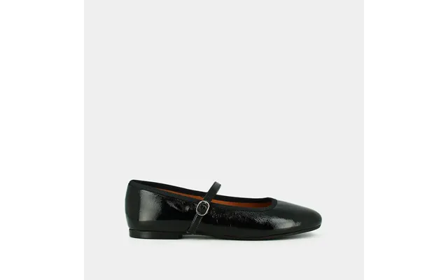 264-e Douceur Vernis Pliss Noir Color Noir Size 39