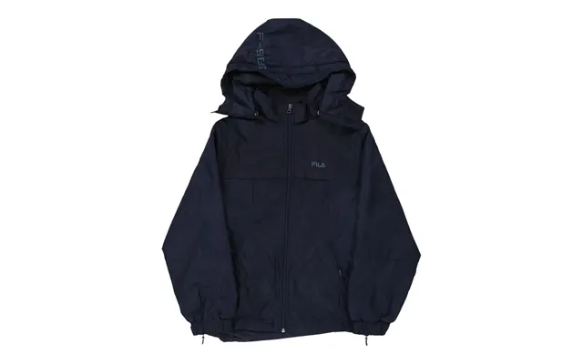 Age 15-16 Fila Jacket - Xl Navy Nylon