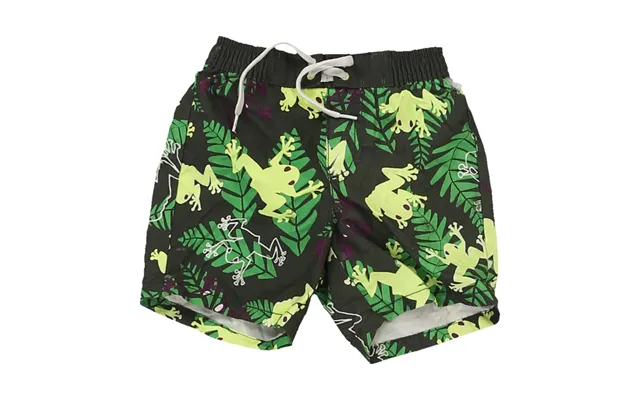 Age 6-12 Months Old Navy Graphic Swim Shorts - Xs Green Polyester