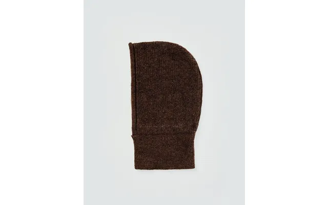 Alpaca Wool Balaclava - Chocolate Brown