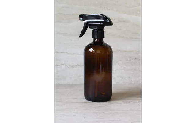 Amber Glass Bottle 17oz - With Trigger