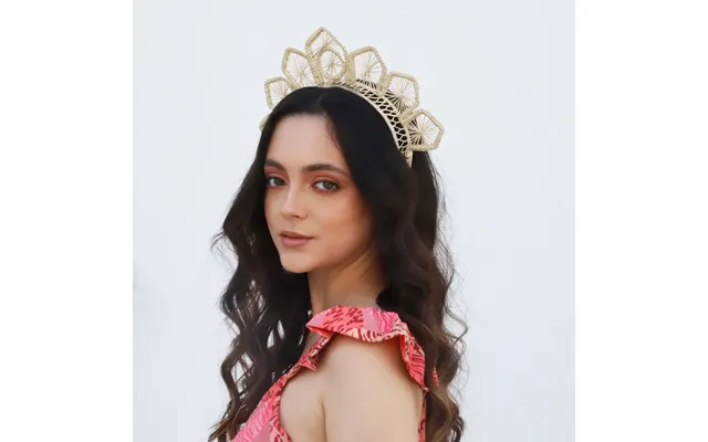 Andrea Headband - Iraca Palm Headpiece