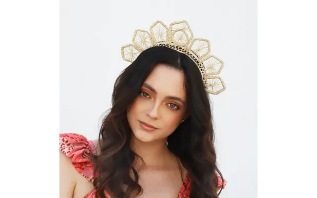 Andrea Headband - Iraca Palm Headpiece