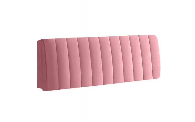 Anycozy Headboard Cover Pink Short Plush Super Soft Smooth Quilted Velvet Bed Back Dust Protector Cover 150x70cm