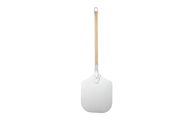 Anygleam 30x35cm Pizza Spatula With Wooden Handle Bakeware Kitchen Tools No Oxidation