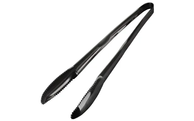 Anygleam Black Stainless Steel Tong 2pcs Clip Tableware For Salad - Bbq & Grill Party Accessory