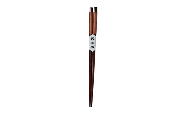 Anygleam Brown Winding 10pairs Wooden Sushi Sticks Food Kitchen Tableware
