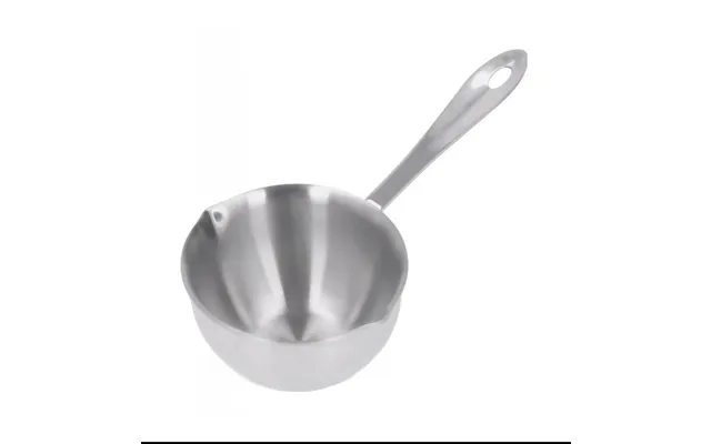 Anygleam Cookware Pouring Pots 1pc Silver Mini Sauce Heating Stainless Steel Kitchen Chocolate Pot Butter Milk Drip Pot 