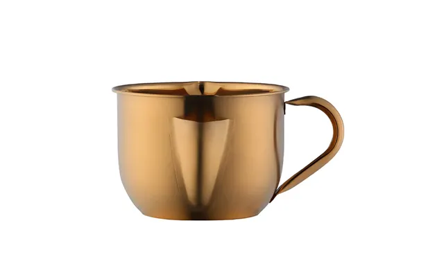 Anygleam Gold Stainless Steel Separator Pot 1000ml Golden Oil Filter Bowl For Soup - Gravy