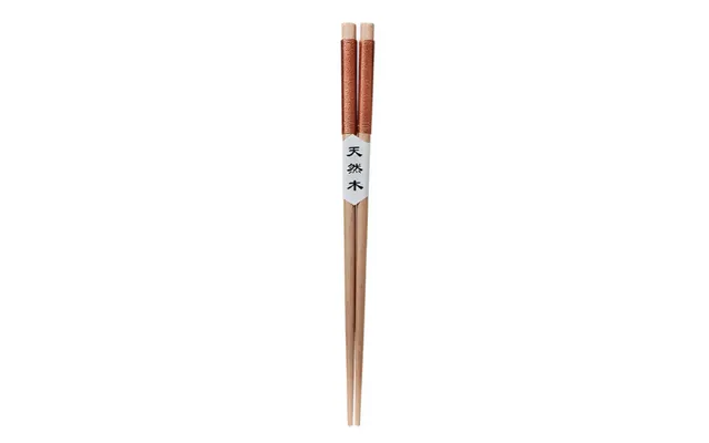 Anygleam Natural Brown 4pairs Wooden Sushi Chopsticks Reusable Kitchen Tableware