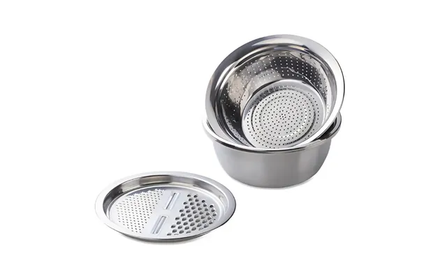 Anygleam Silver Stainless Steel Food Slicer Multi-function Kitchen Tool For Effortless Fruit & Vegetable Prep