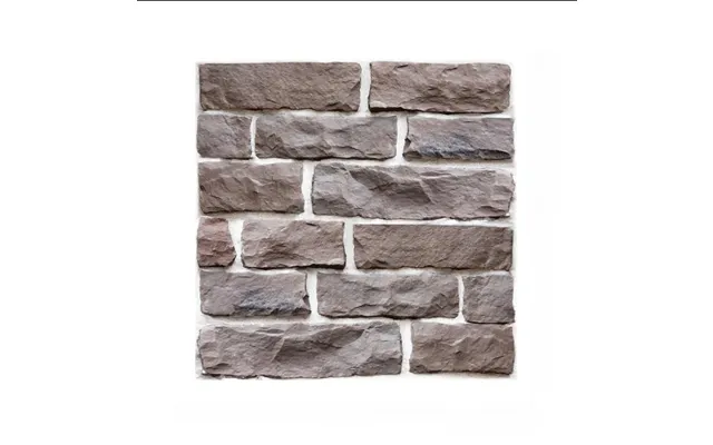 Anyhouz 10pcs Vinyl Wall Tiles Textured Rock Pattern Design - Waterproof