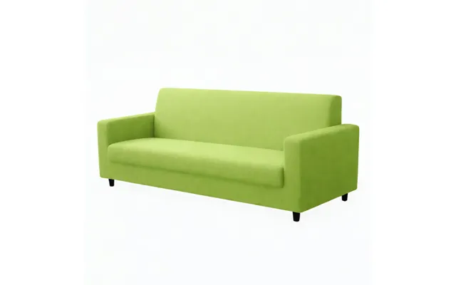 Anyhouz 4 Seater Sofa Cover Plain Apple Green Style And Protection For Living Room Sofa Chair Elastic Stretchable Slipco
