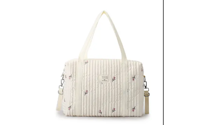 Anymom Mommy Diaper Bag Stuff Flower Handbag Embroidery Quilted Shoulder Mommy Bag Stroller For Baby