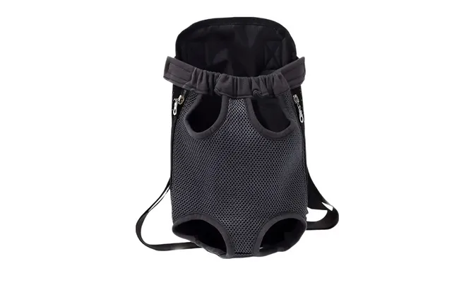 Anypet Black Denim Pet Carrier Backpack Small Travel Bag With Front Pocket For Pets