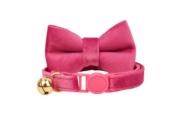 Anypet Stylish Pink Cat Collar Small Size With Safety Buckle - Bell & Durable Strap