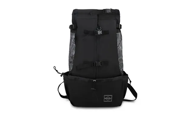 Anypet Xl Black Pet Carrier Backpack With Pockets Travel & Driving Bag For Medium To Large Dogs