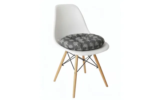 Anypillow Dark Gray Seat Cushion Geometric Tee Print Design