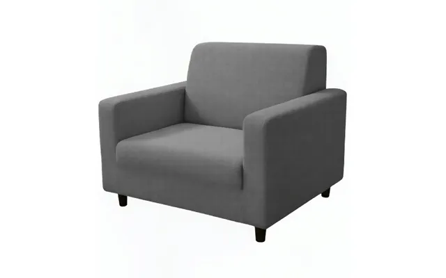 Anyseat 1-seater Sofa Cover Ash Grey Style Slipcover For Living Room Chair Protection