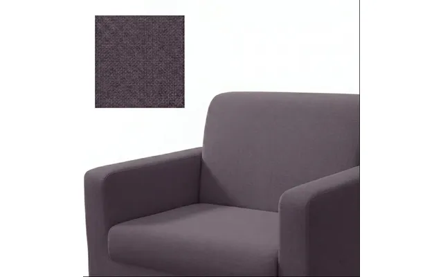 Anyseat 1-seater Sofa Cover Plain Purple Style Slipcover For Living Room Chair Protection