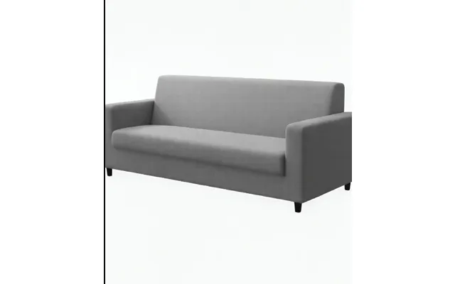 Anyseat 3-seater Sofa Cover Ash Grey Style Slipcover For Living Room Chair Protection