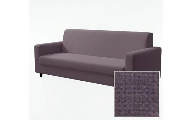 Anyseat 3-seater Sofa Cover Plain Purple Style Slipcover For Living Room Chair Protection