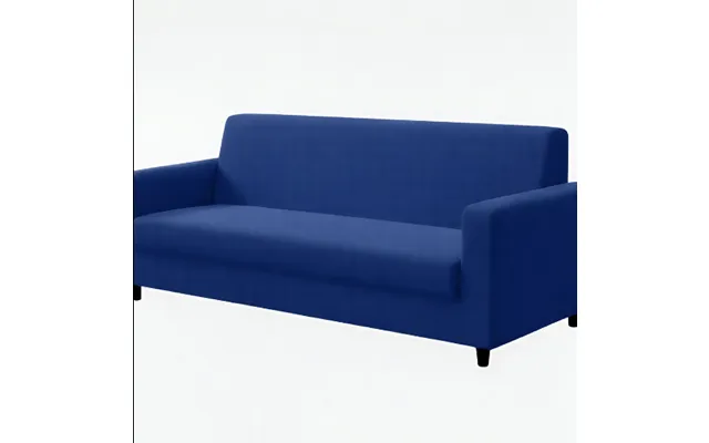Anyseat 4-seater Sofa Cover Plain Royal Blue Style Slipcover For Living Room Chair Protection