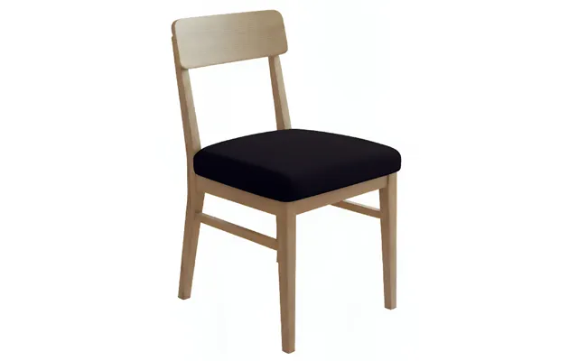 Anyseat Black Plain No Print Chair Cover Stretch Washable Removable Seat Cover For Dining & Kitchen