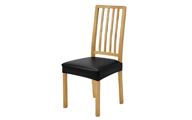 Anyseat Black Pu Leather Chair Cover Slipcover For Dining - Kitchen