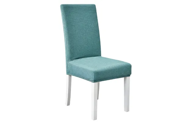 Anyseat Blue Waterproof Chair Cover Corn Kernel Pattern Stretch Slipcover For Dining Room