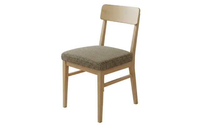 Anyseat Chair Cover Dark Brown Corn Kennel Pattern Stretch Seat Cover For Home Dinning Kitchen Washable Removable