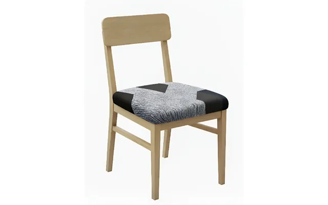 Anyseat Dark Gray Black Pattern Print Chair Cover Stretch Washable Removable Seat Cover For Dining & Kitchen