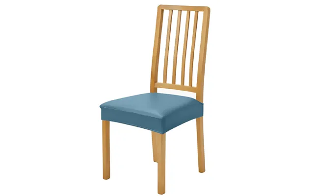 Anyseat Lake Blue Pu Leather Chair Cover Slipcover For Dining - Kitchen