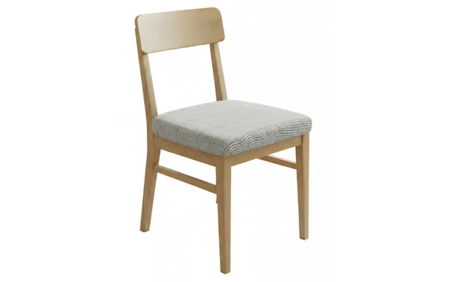 Anyseat Light Grey Corn Kennel Pattern Print Chair Cover Stretch Washable Removable Seat Cover For Dining & Kitchen