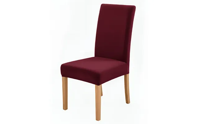Anyseat Maroon Elastic Chair Cover Plain Dining Slipcover & Home Décor
