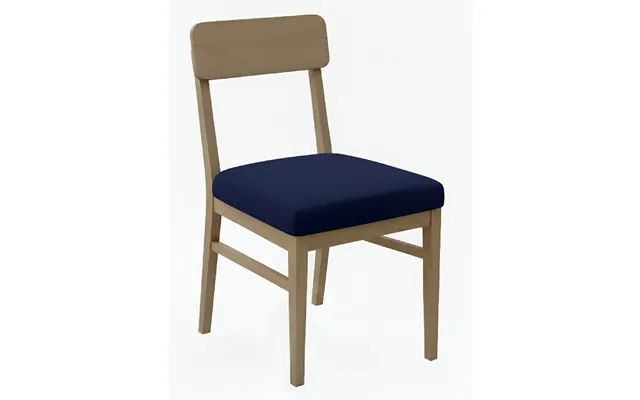 Anyseat Navy Blue Plain No Print Chair Cover Stretch Washable Removable Seat Cover For Dining & Kitchen
